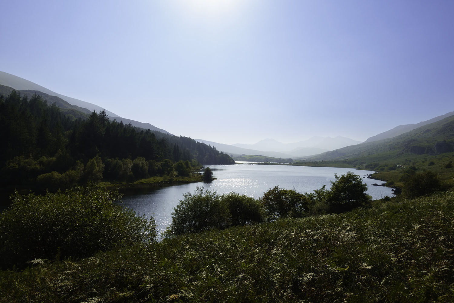 Paddle Boarding Location UK Llynnau Mymbyr Wales