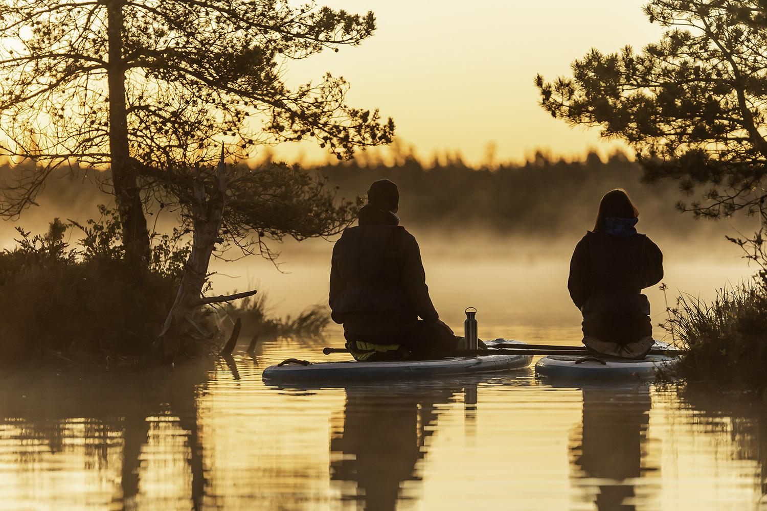 Smart clothing for cold weather SUP Paddleboarding