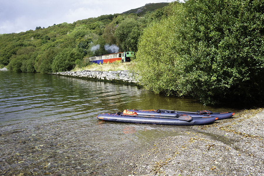 Paddle Boarding Location UK Llyn Padarn Wales