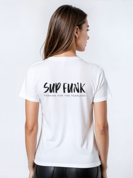 Funk Vibes SUP LIFE White T-Shirt