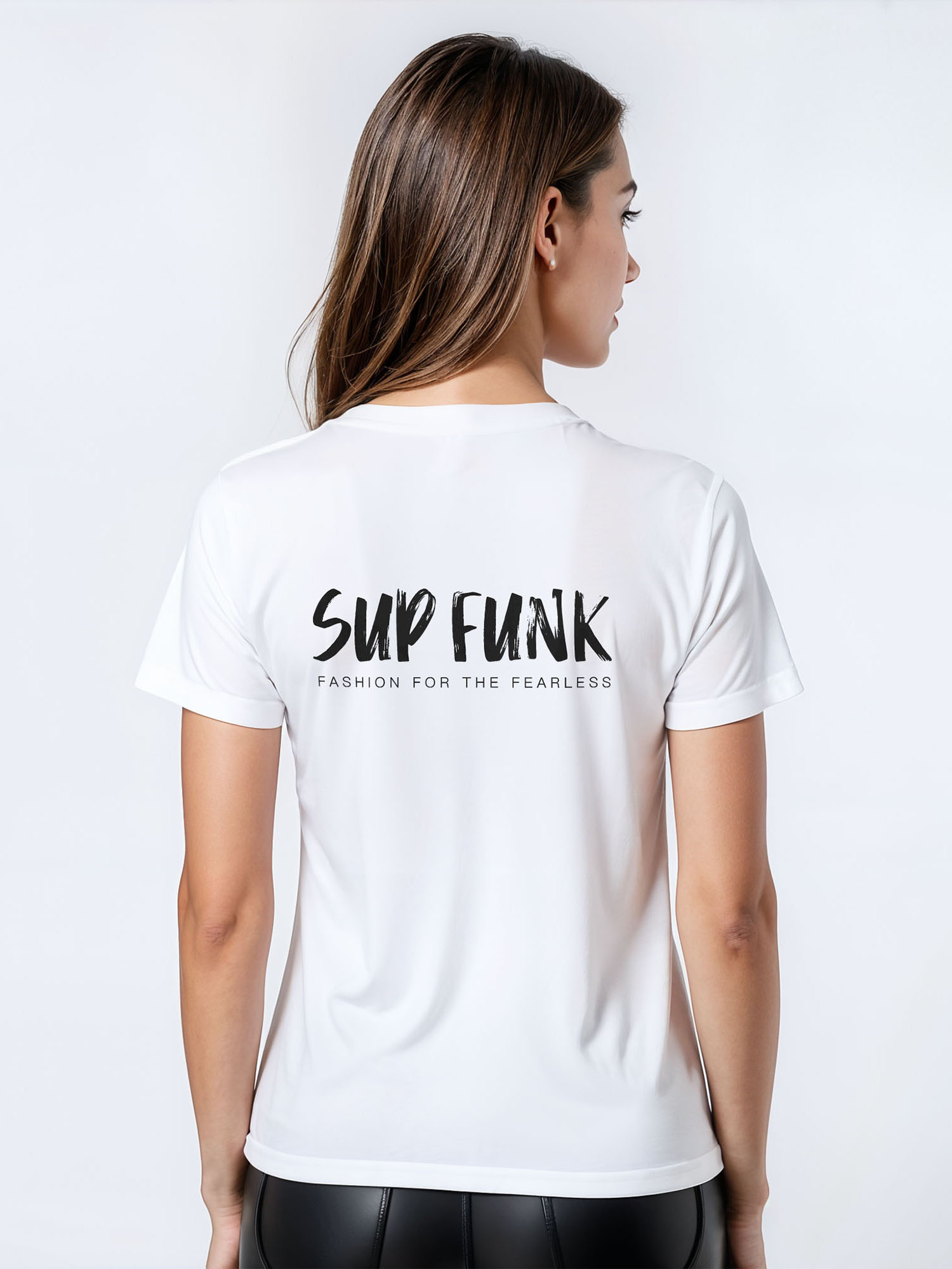 Funk Vibes SUP LIFE White T-Shirt