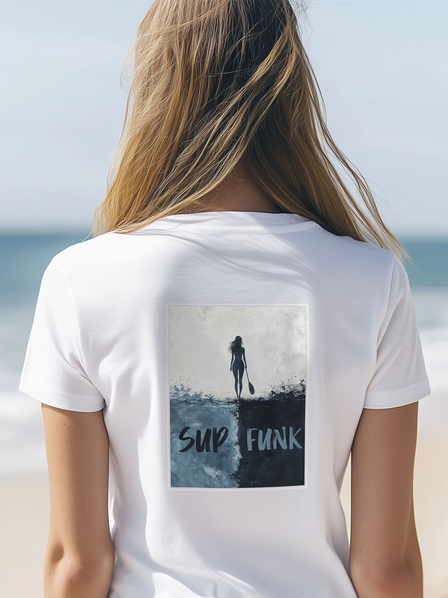 SUP Funk Walk On Water White t-shirt