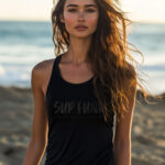 Black Tank Top (Black SUP Funk Logo)