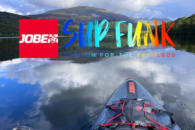 Jobe paddle boards and watersports equipment used by SUP Funk