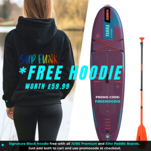 Free SUP Funk Hoodie with Paddle Board Promotion