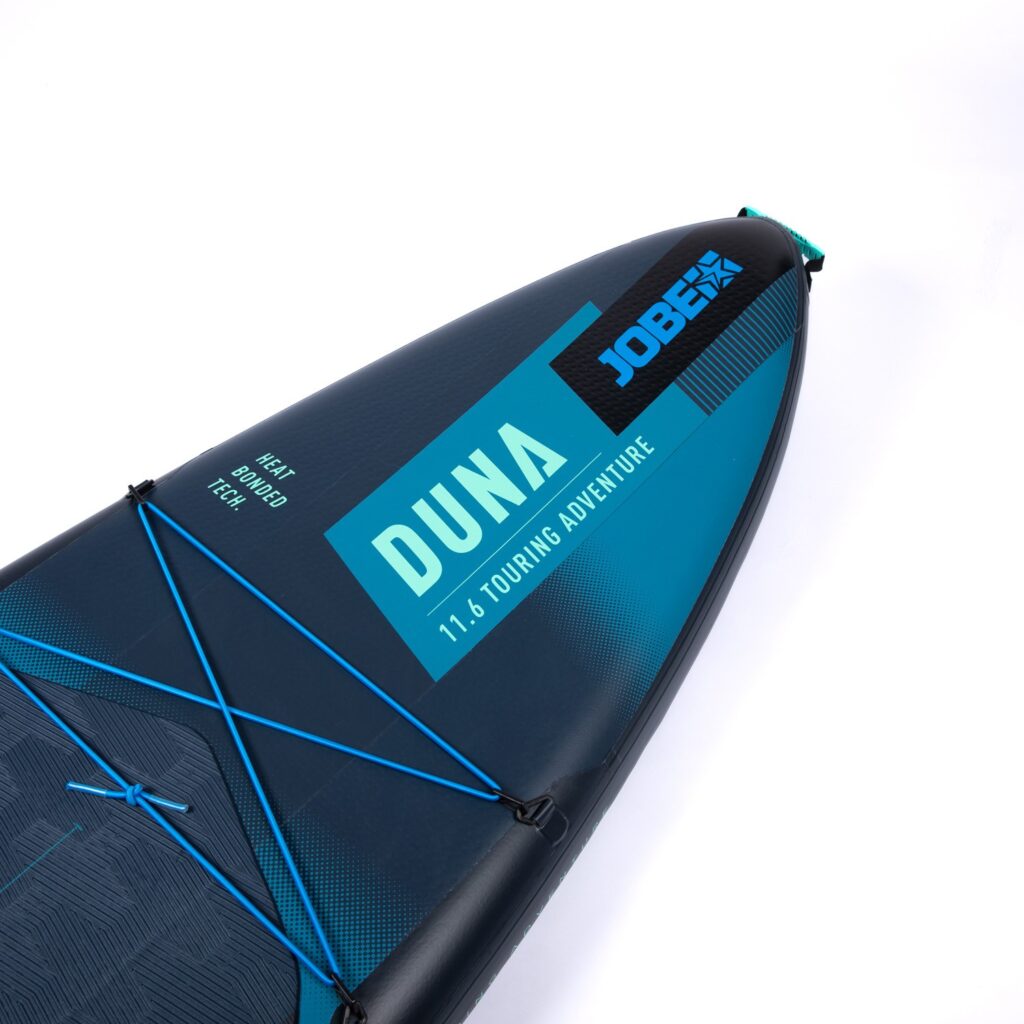 Jobe Duna 11.6 SUP Board Aero Blue paddle board close up