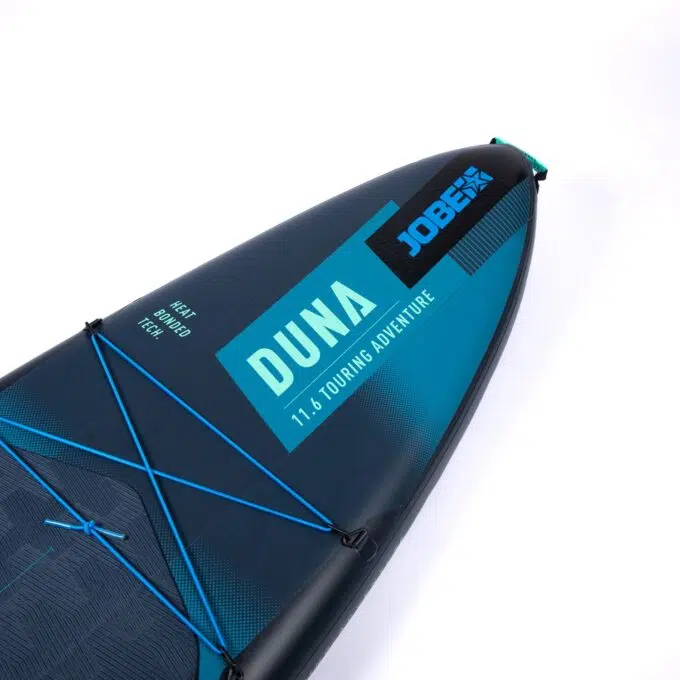 Jobe Duna 11.6 SUP Board Aero Blue paddle board close up