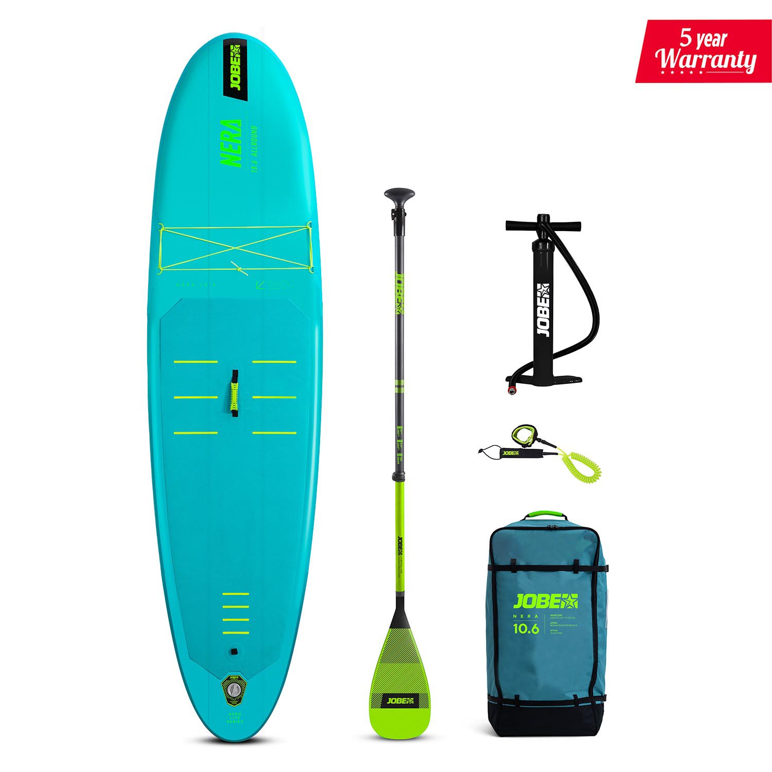 Jobe Aero Nera SUP Board 10.6 Package