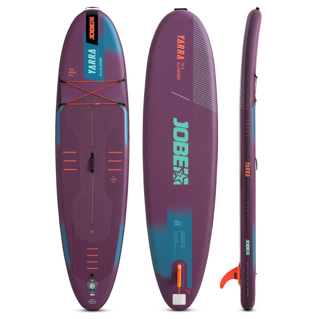 Jobe Yarra 10.6 SUP Board Aero Package Sunset Purple