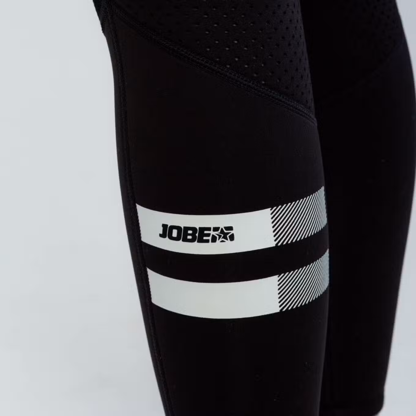 Jobe Porto 2mm Long John Wetsuit Closeup Leg Logo