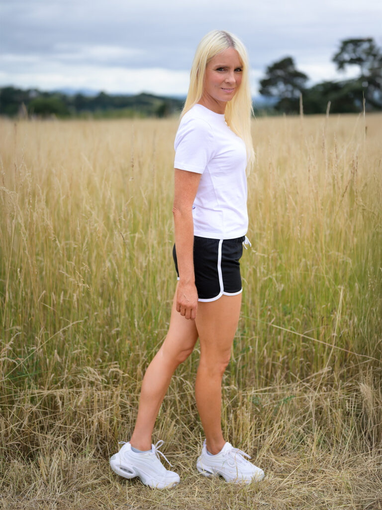 Black Retro Hot Pant Shorts with SUP Funk Logo