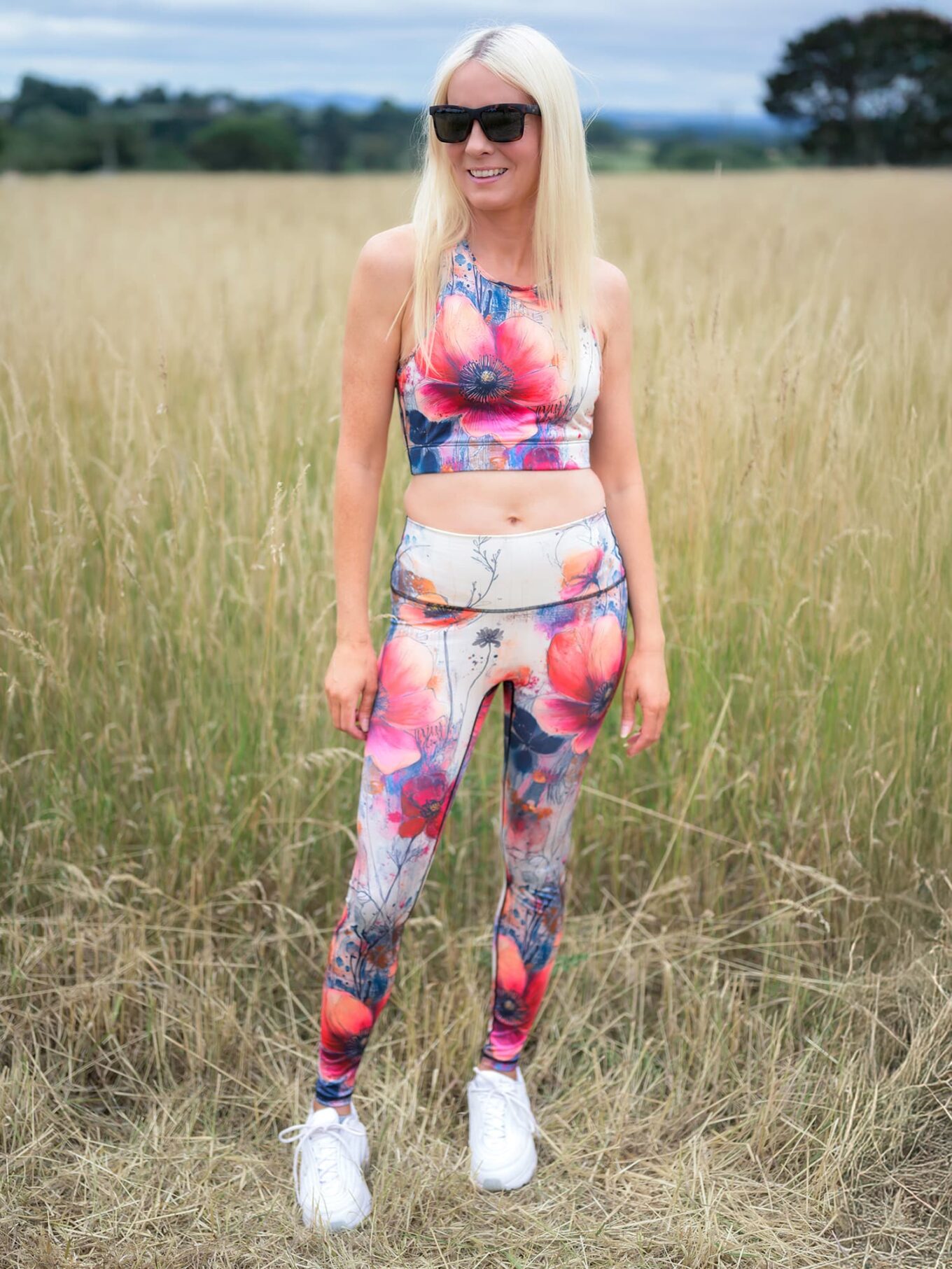 SUP Bloom Sustainable Activewear Leggings & Bra by SUP Funk