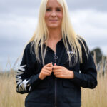 Signature Luxe Collection Zip Hoodie Jacket - Black