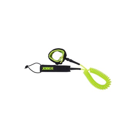Jobe SUP Leash Coil 10ft Lime