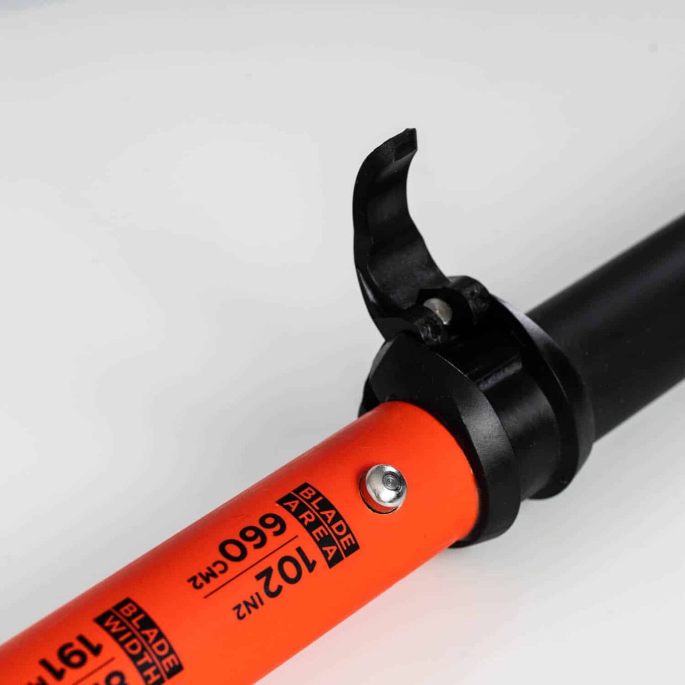 Jobe Stream Carbon 40 SUP Paddle 3 Piece in Orange lever mechanism