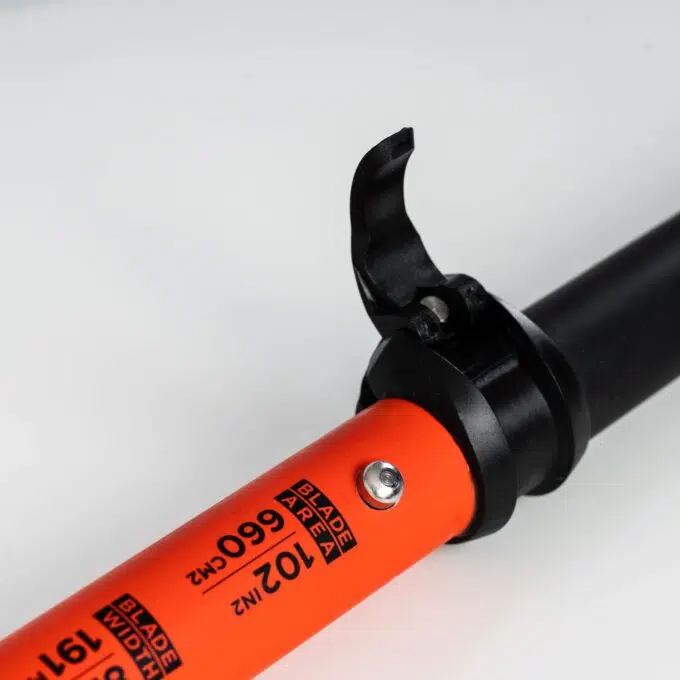 Jobe Stream Carbon 40 SUP Paddle 3 Piece in Orange lever mechanism