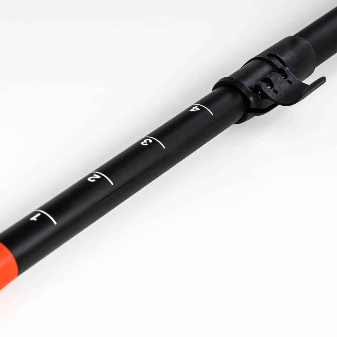Jobe Stream Carbon 40 SUP Paddle 3 Piece in Orange Handle adjustment