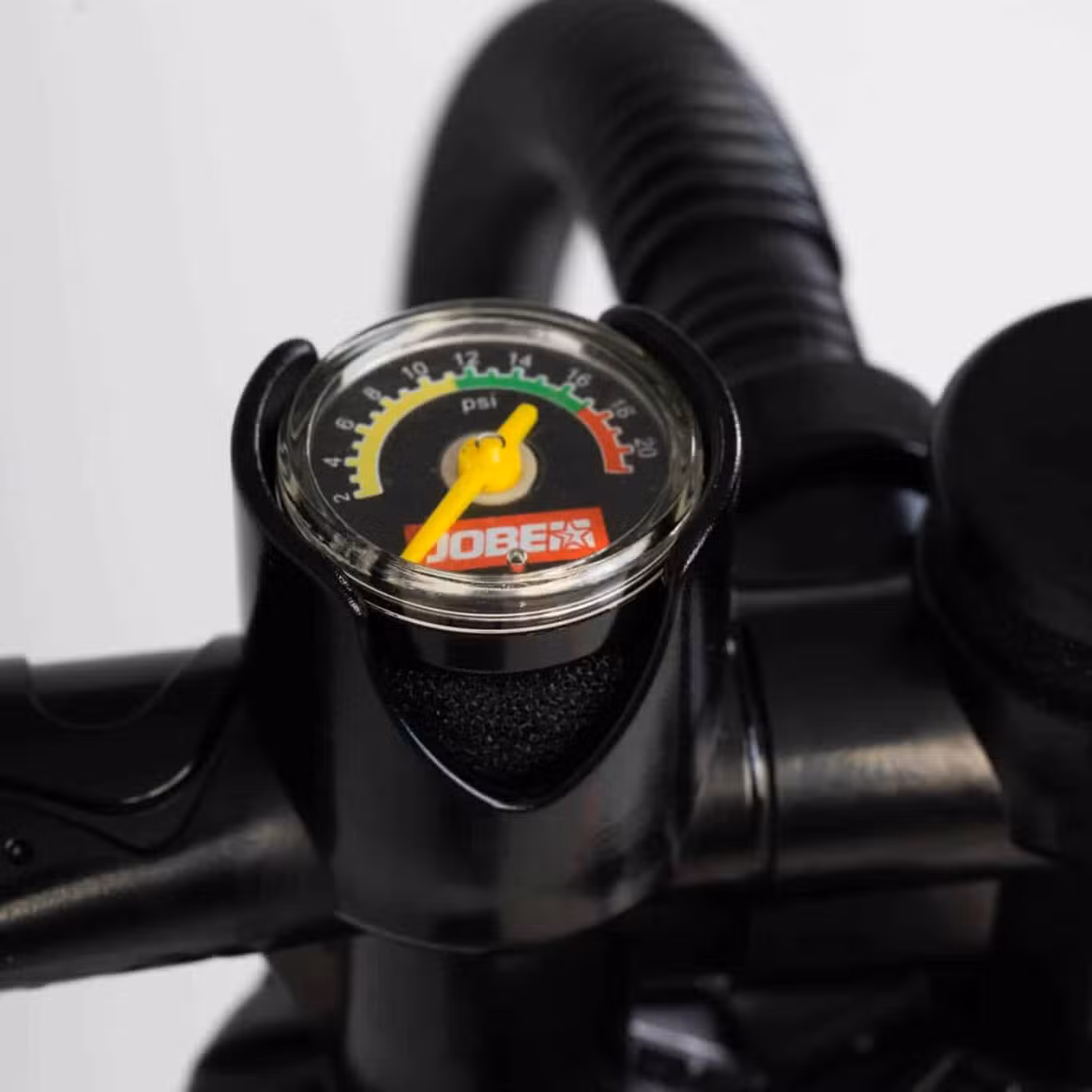Jobe Triple Action SUP Pump Gauge closeup