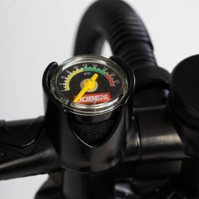 Jobe Triple Action SUP Pump Gauge closeup