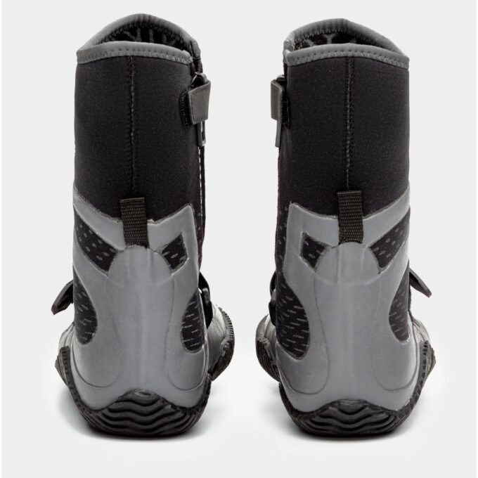 NRS Men's Paddle Wetshoe Black - Back View of heel