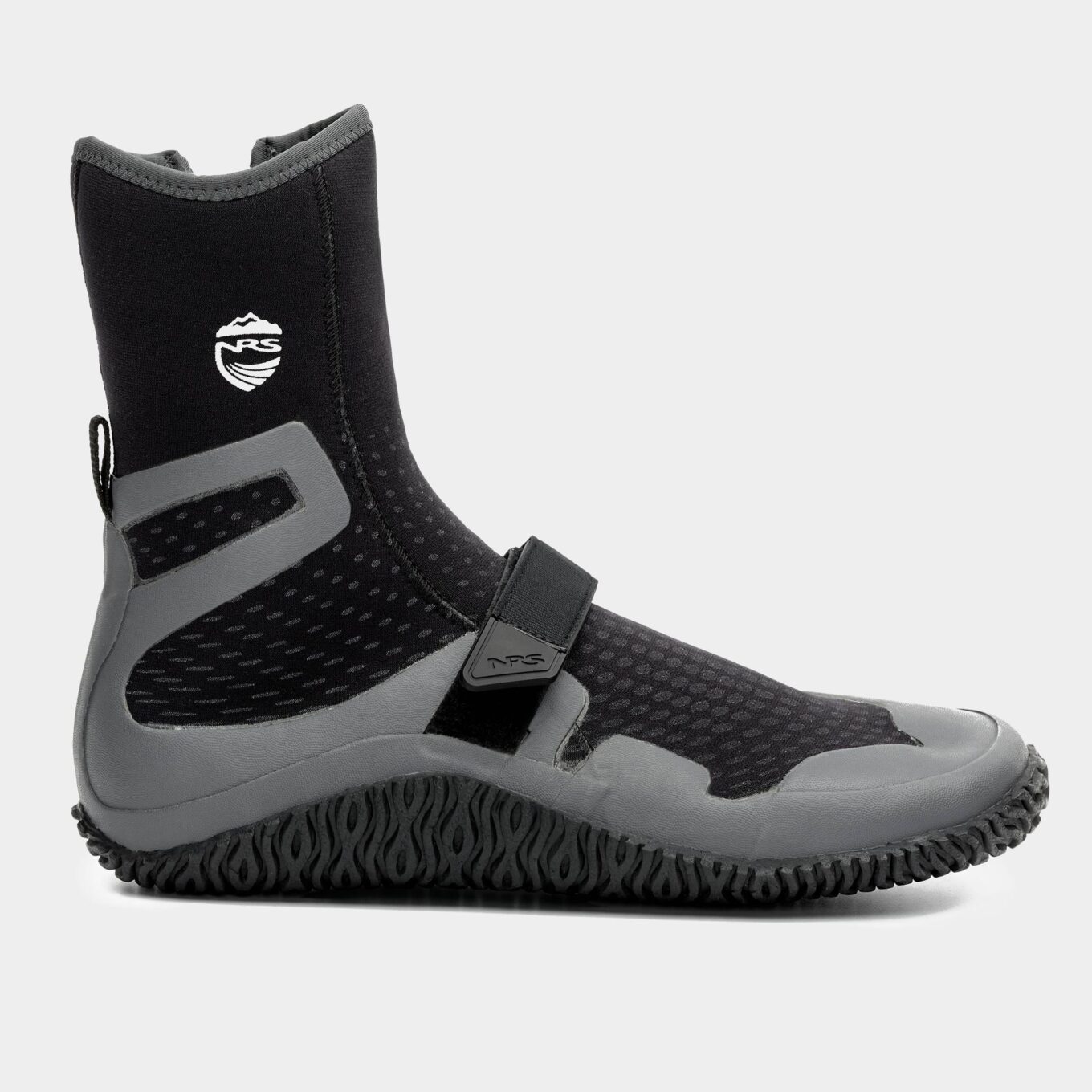 NRS Men's Paddle Wetshoe Black - Right Side View