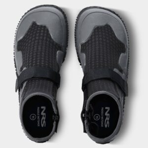 NRS Men's Paddle Wetshoe Black - Top view