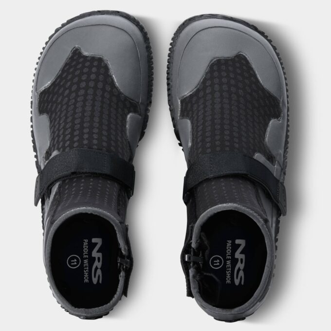 NRS Men's Paddle Wetshoe Black - Top view