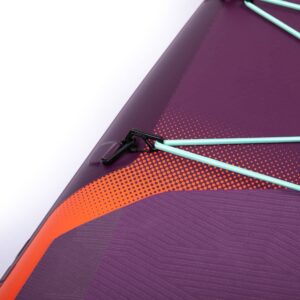 Jobe Duna 11.6 Inflatable SUP Paddleboard Purple - Closeup Bungee
