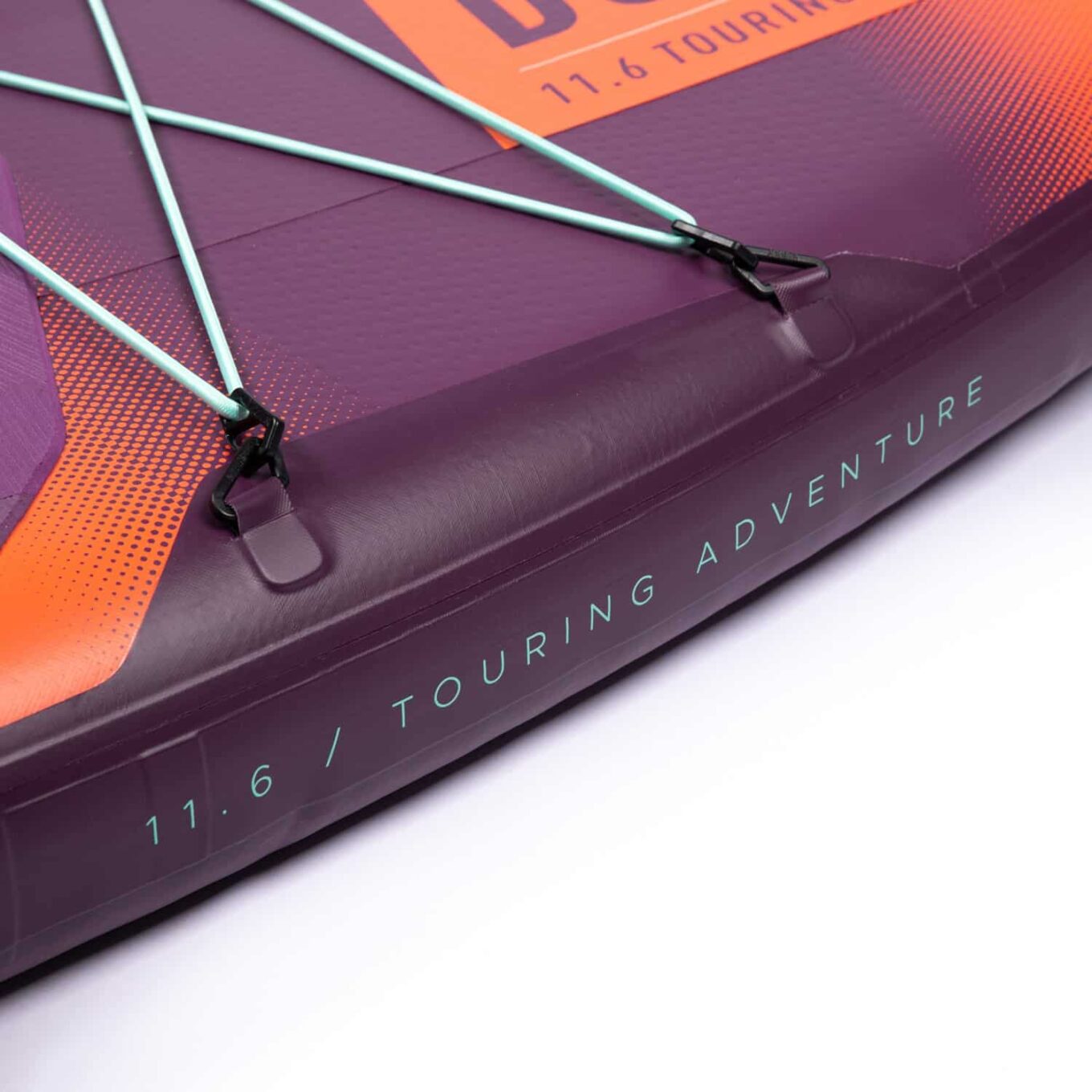 Jobe Duna 11.6 Inflatable SUP Paddleboard Purple - Closeup Side