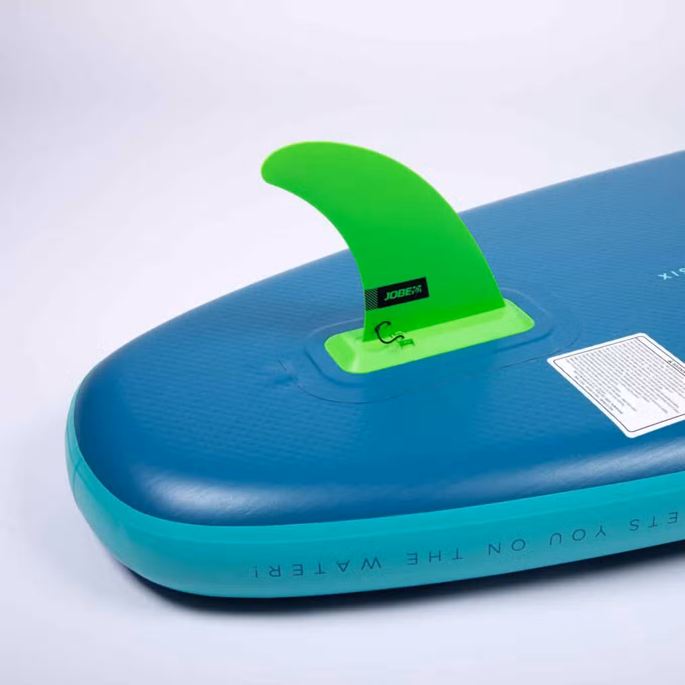 Jobe Aero Sava SUP Lite Board Package - Closeup of fin