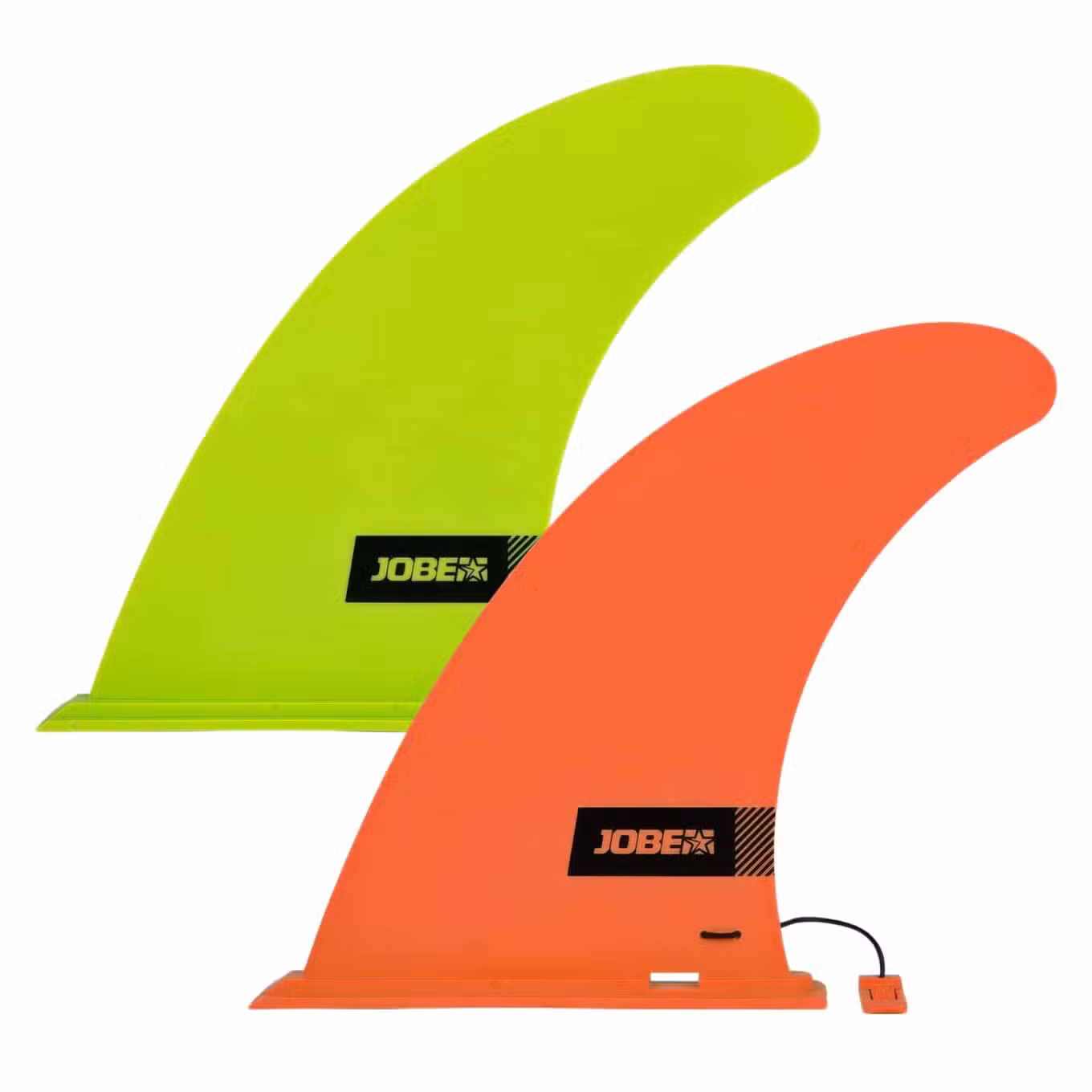 Jobe Lite SUP Fins Orange & Lime Green
