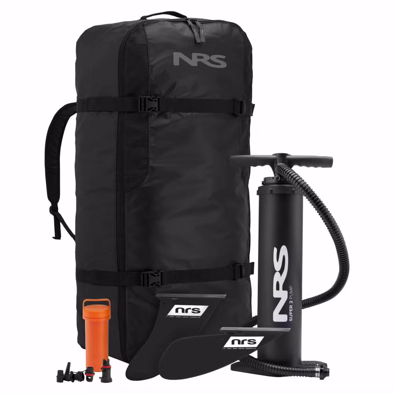 NRS Clipper SUP Board Package Bag Pump Fins