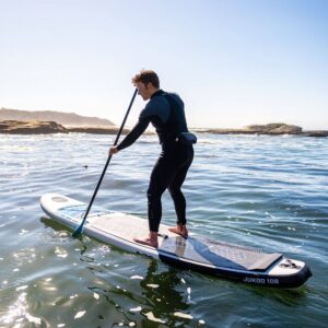 NRS Coil SUP Leash Action Shot 2