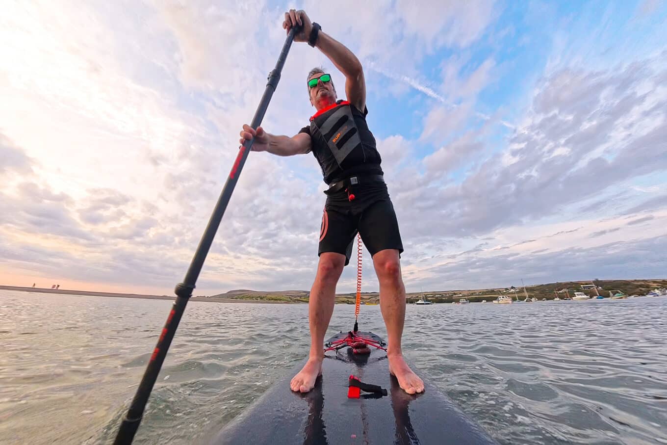 Nigel Waters Barefoot Paddle Boarding