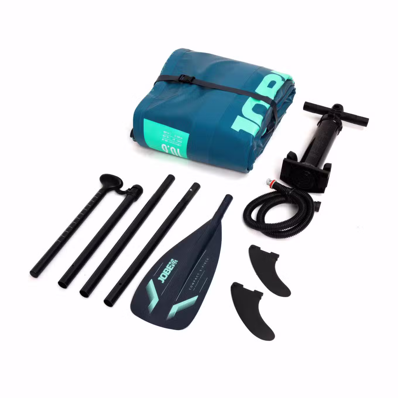Jobe Rasa Compact SUP Board 10ft6 Package unpacked