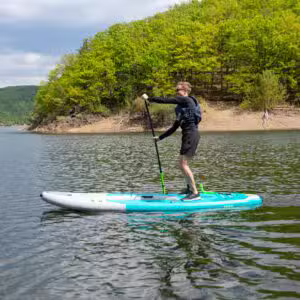 Jobe Tana Hybrid SUP Premium Board Paddling Action Shot