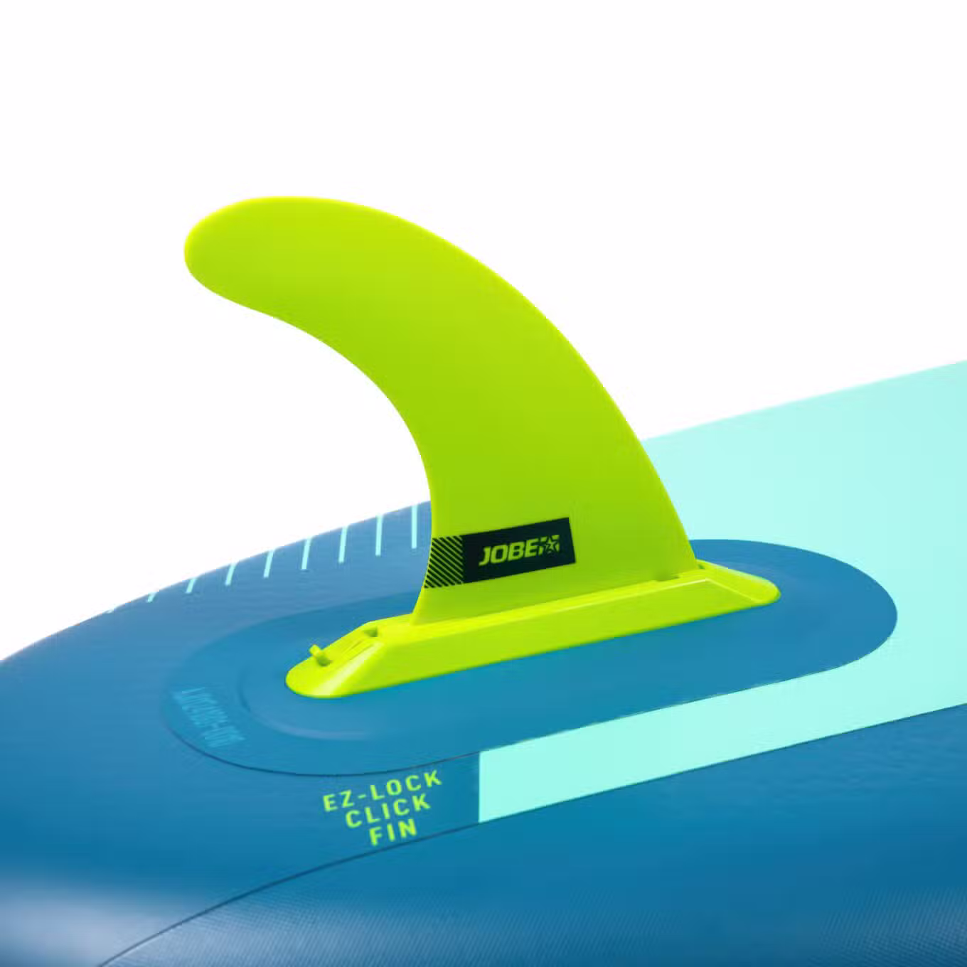 Jobe Yarra 10.6 Inflatable Paddle Board Steel Blue Fin Close Up