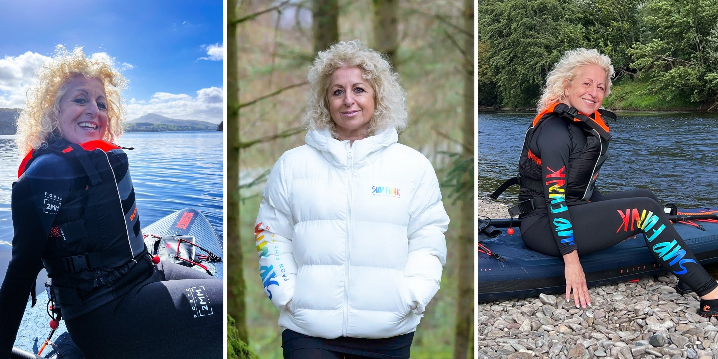 Kiriaki Waters - Paddleboarder and co-founder of SUP Funk