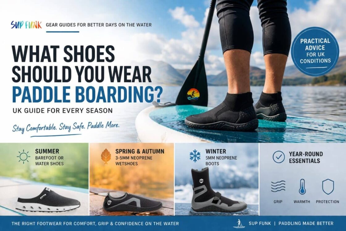 What Paddle Board Shoes should you wear? (UK Guide for Every Season)