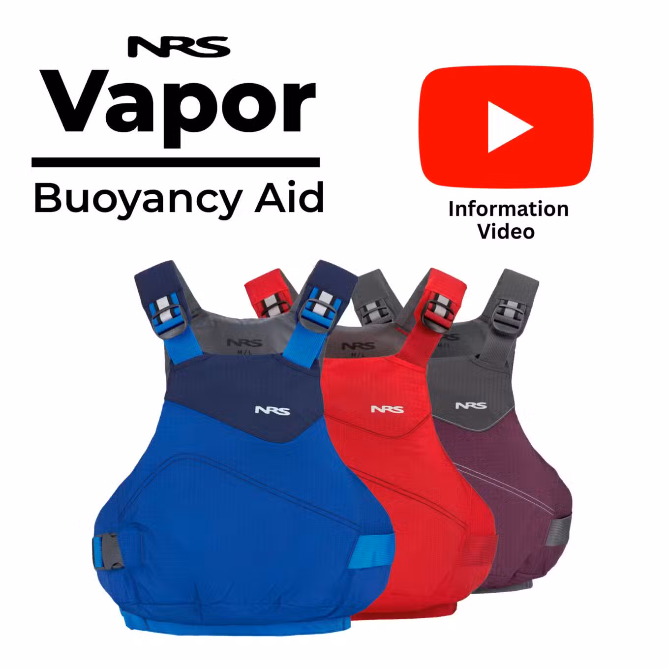 NRS Vapor PFD Buoyancy Aid Video