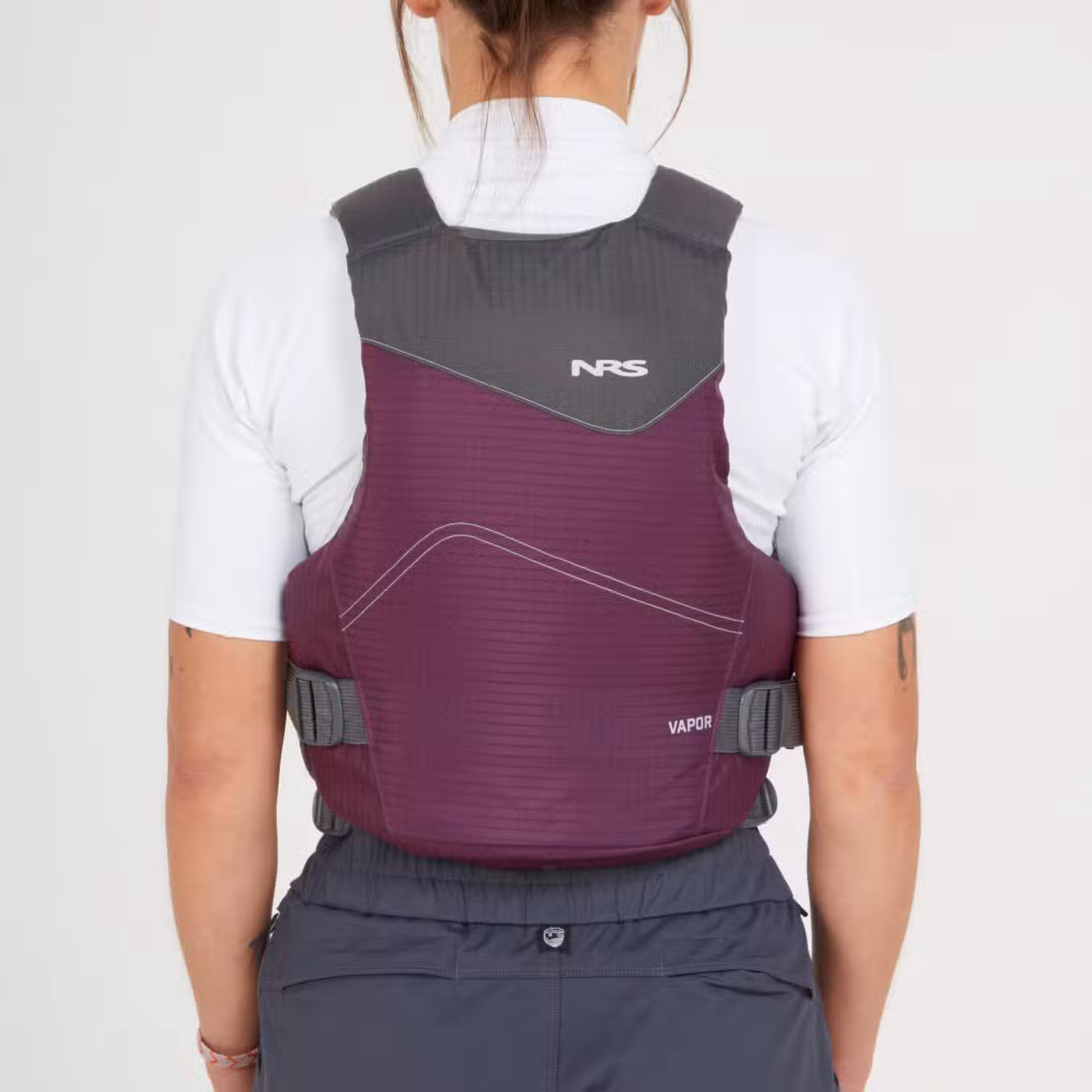 NRS Vapor PFD Plum Model Back