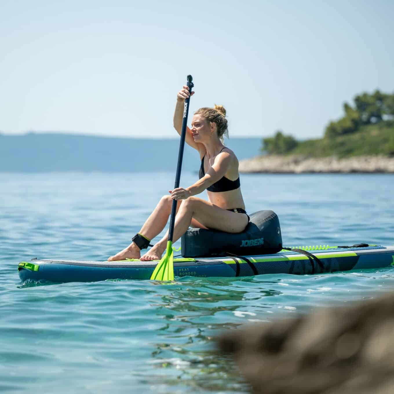 JOBE Inflatable SUP Seat Action Shot 2