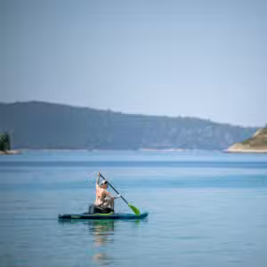 JOBE Inflatable SUP Seat Action Shot 3
