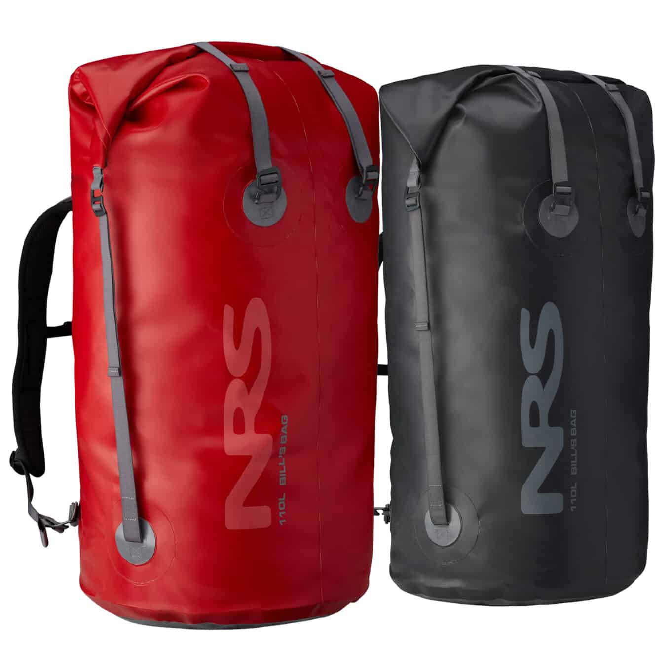 NRS Bill's Bag 110L Dry Bag Available in Red and Flint Colour