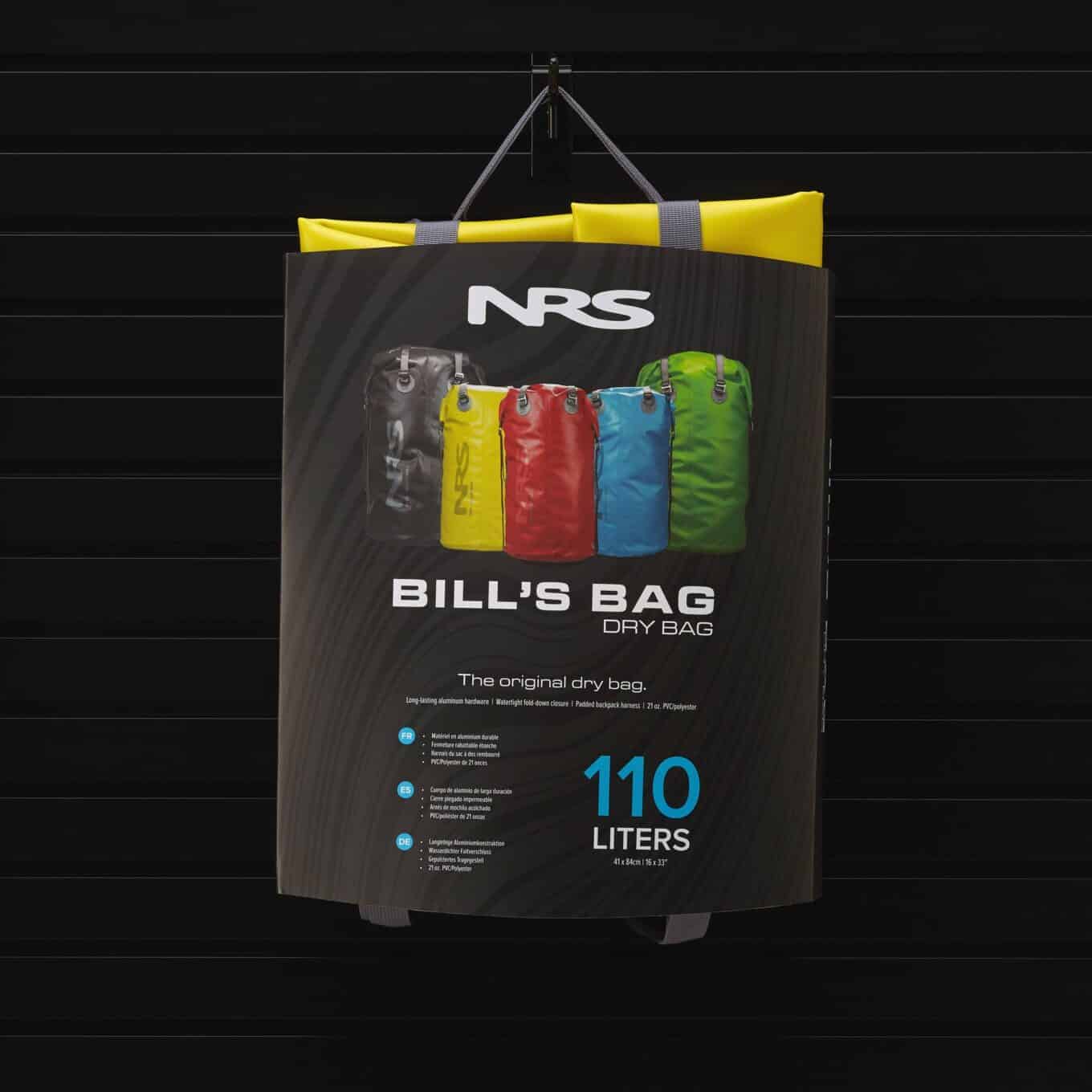 NRS Bills Bag 110L Dry Bag Packaging