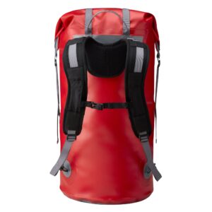 NRS Bill's Bag 65L Dry Bag Red -Back View