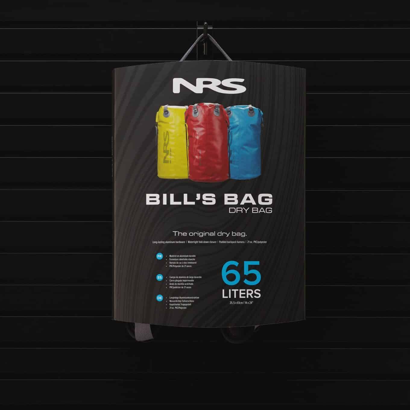 NRS Bill's Bag 65L Dry Bag -Packaging