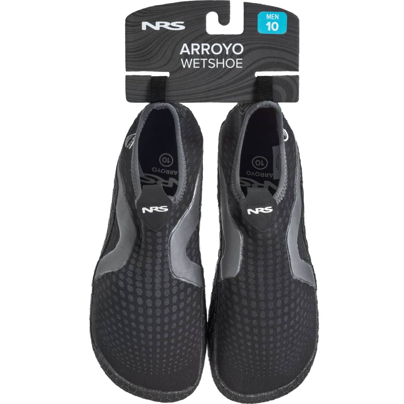 NRS Mens Arroyo Wetshoe Black Packaging