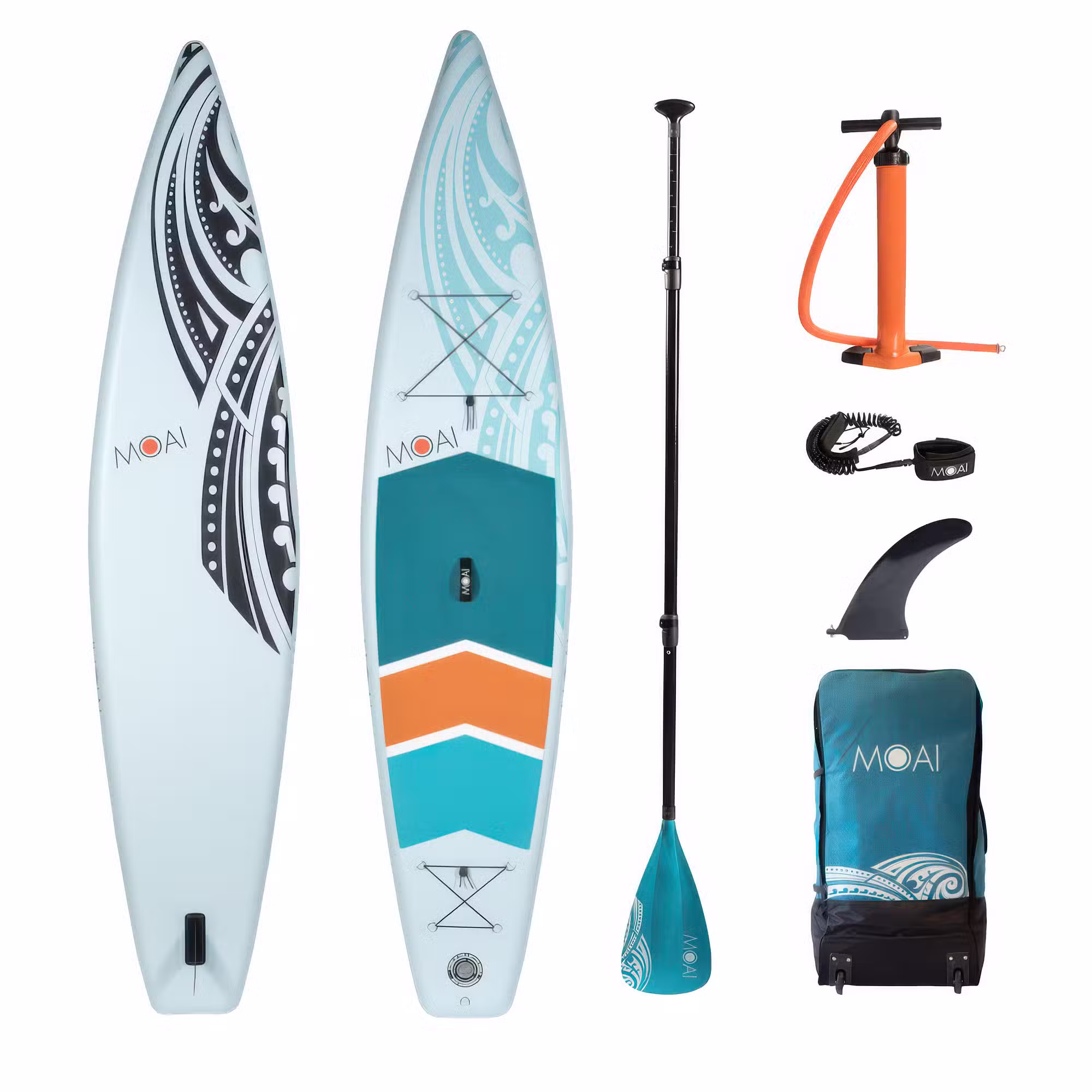 MOAI 12'6 Touring SUP Package