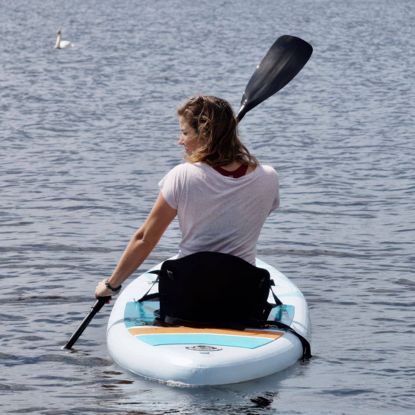 MOAI SUP Kayak Seat ActionShot 3